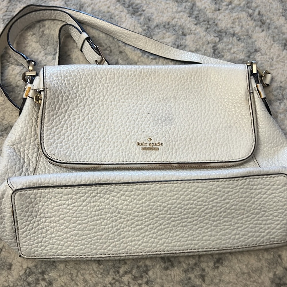 Kate Spade White Crossbody Bag